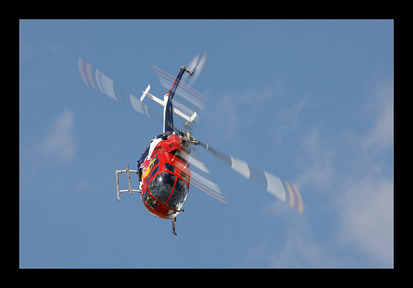 Red Bulll Helicopter