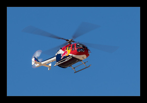 Red Bulll Helicopter