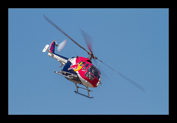 Red Bulll Helicopter
